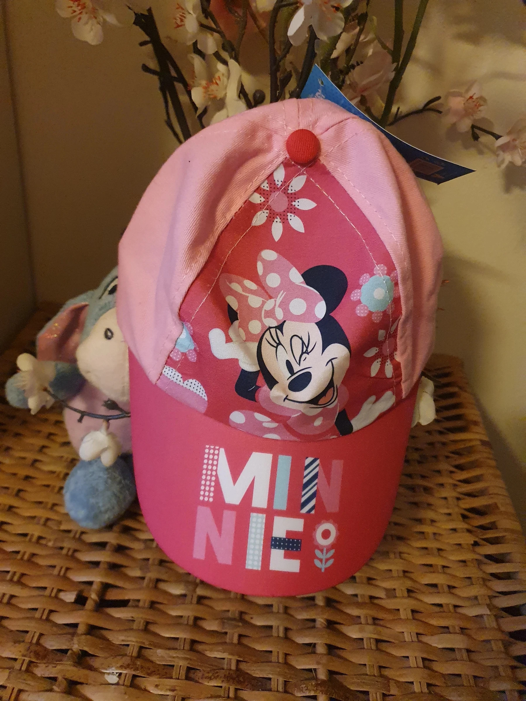 🌸Casquette minnie neuf 44cm et 46cm